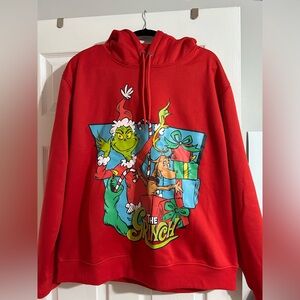 New XL Grinch Graphic Hoodie